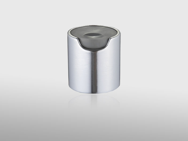 What types of disc tops are used in cosmetics?