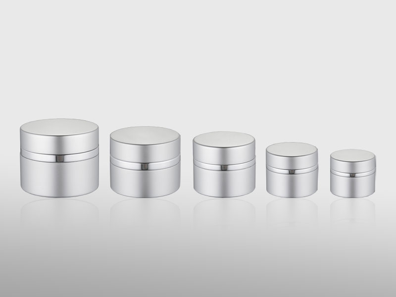 Hot sale classsical aluminum jar with cap