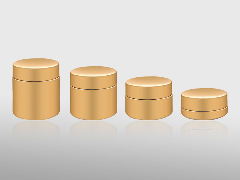 Large capacity high end custom aluminum jar