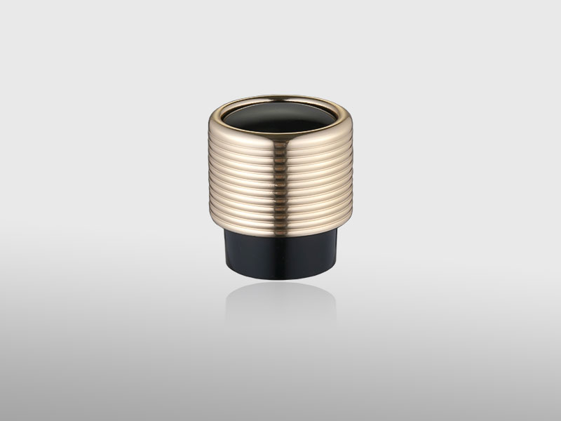 What are the dyeing processes of aluminum perfume caps？