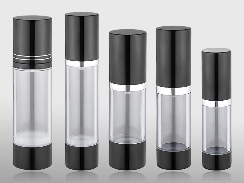What are the advantages of transparent vacuum bottles for cosmetics?